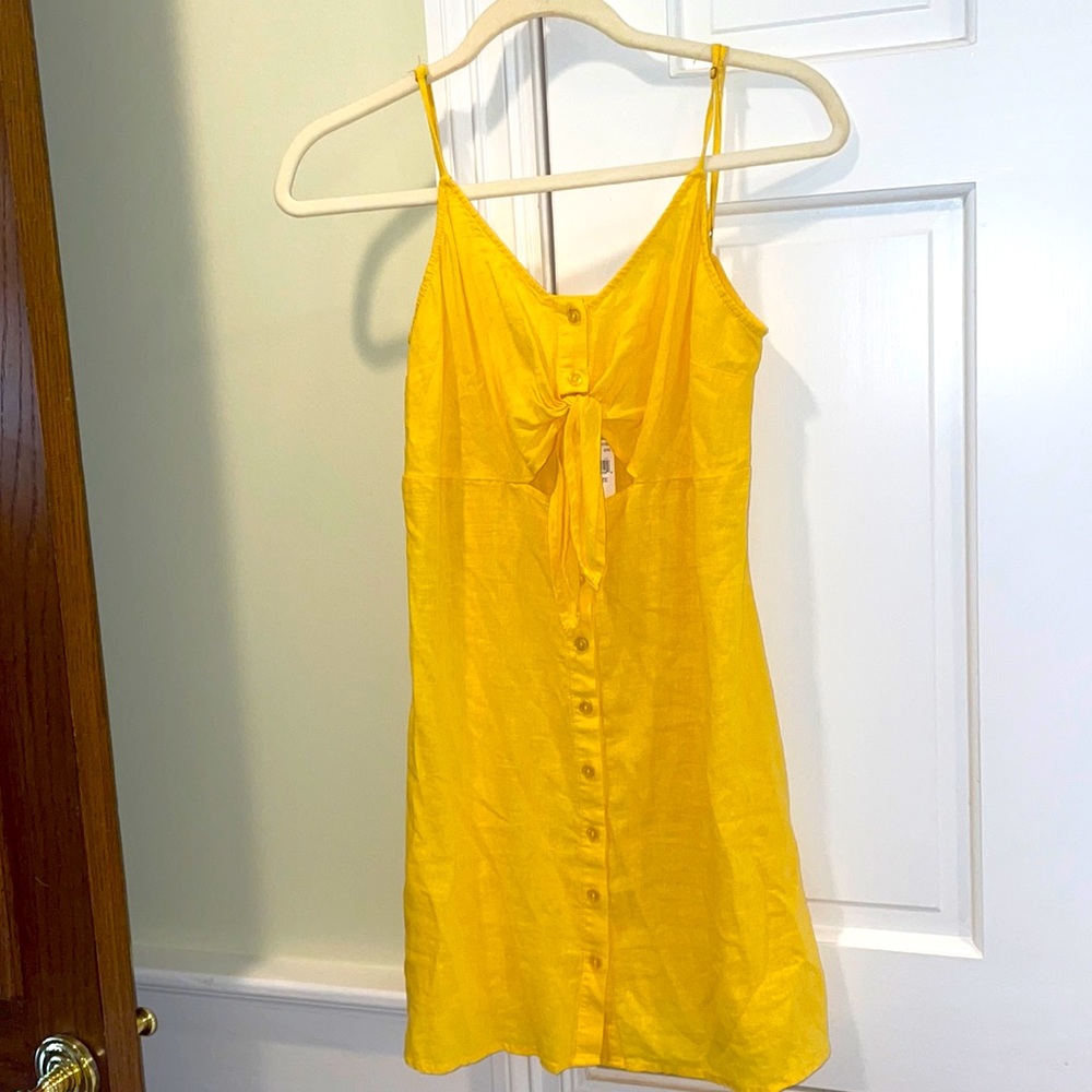 Yellow Mini dress from PacSun
